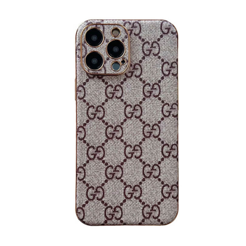 Leather Premium GG iPhone Case