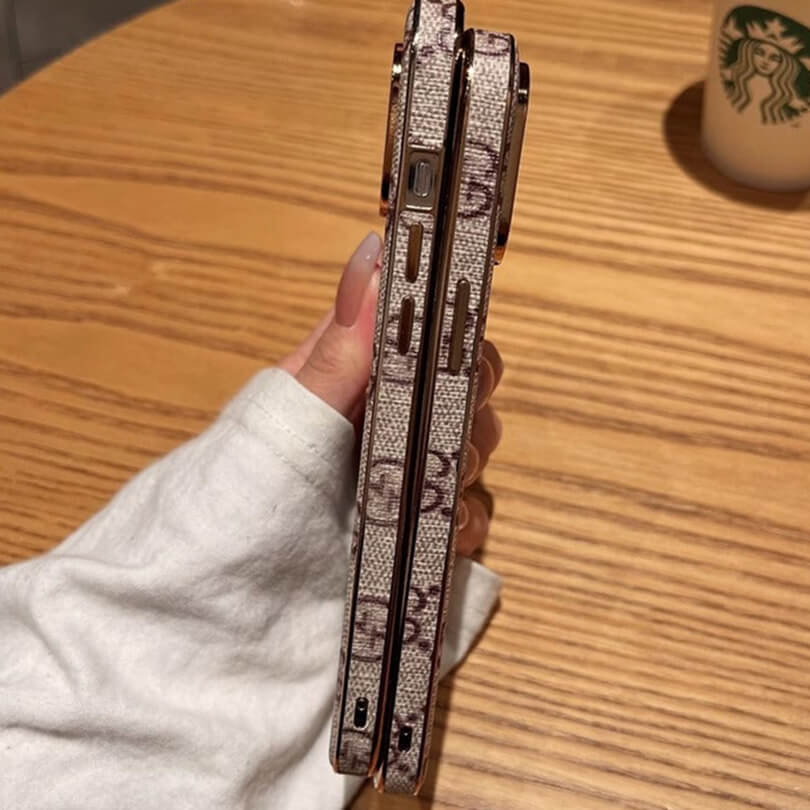 Leather Premium GG iPhone Case