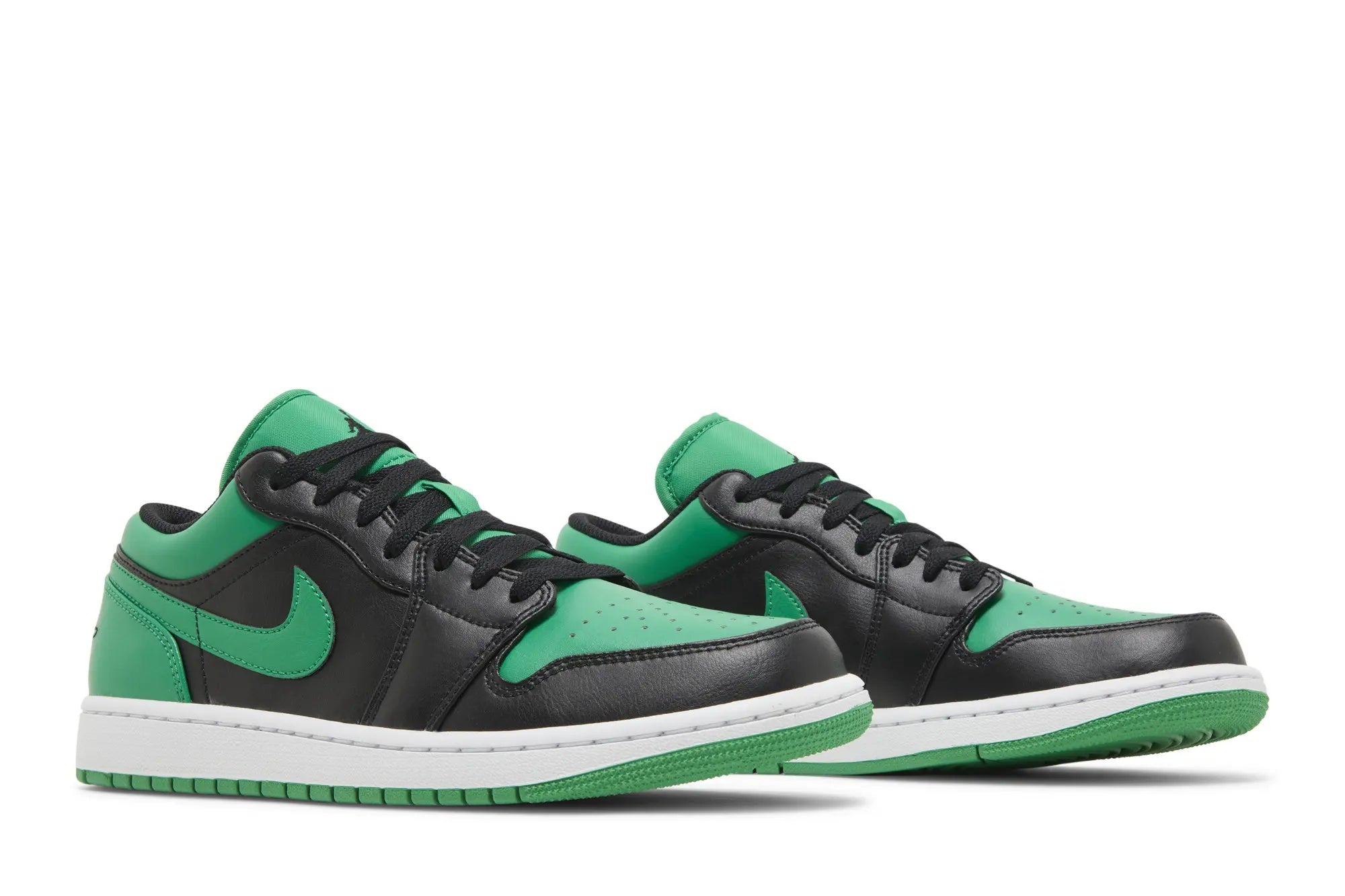 Jordan 1 Low 'Black Lucky Green'