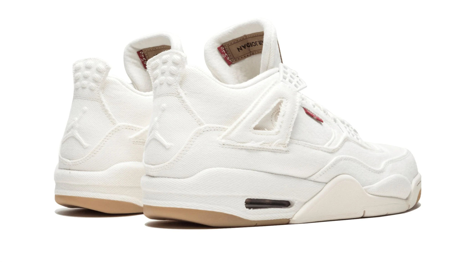 Levi's x Air Jordan 4 Retro 'White Denim'