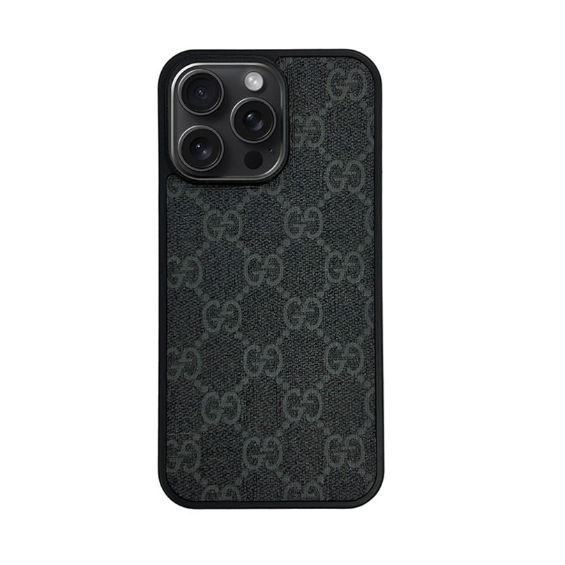 Black Classic GG iPhone Case