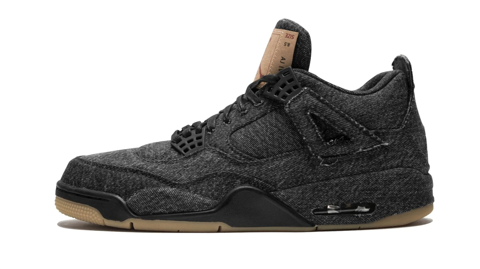 Levi's x Air Jordan 4 Retro 'Black Denim'
