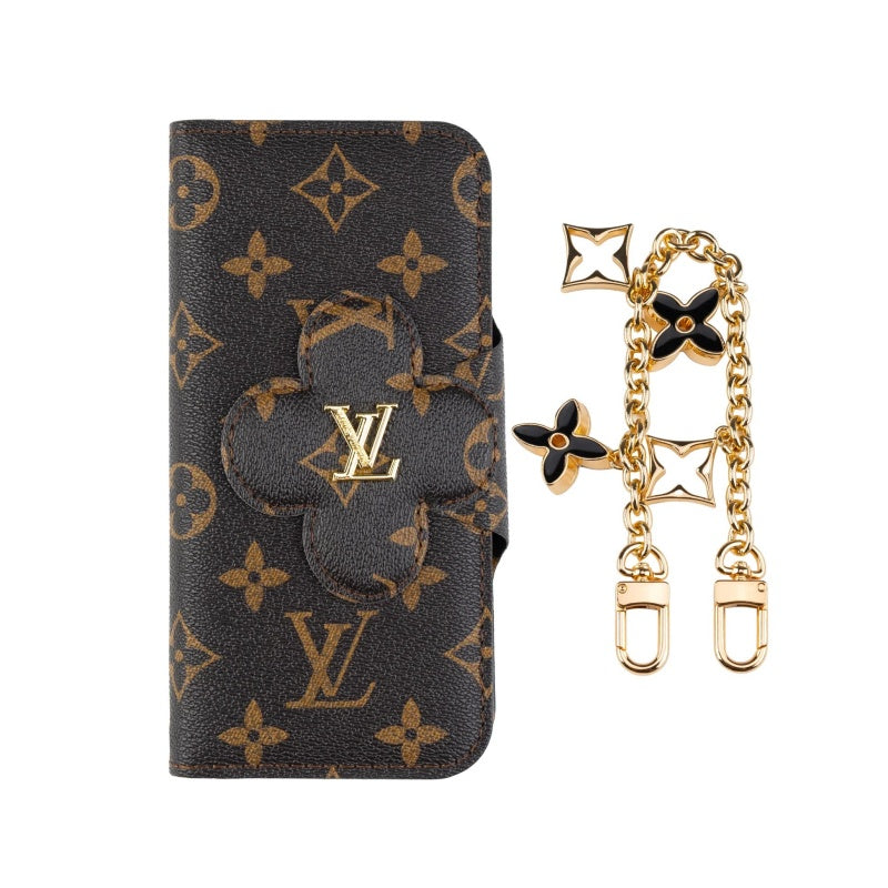 Luxury Advanced Leather iPhone Case With Chain