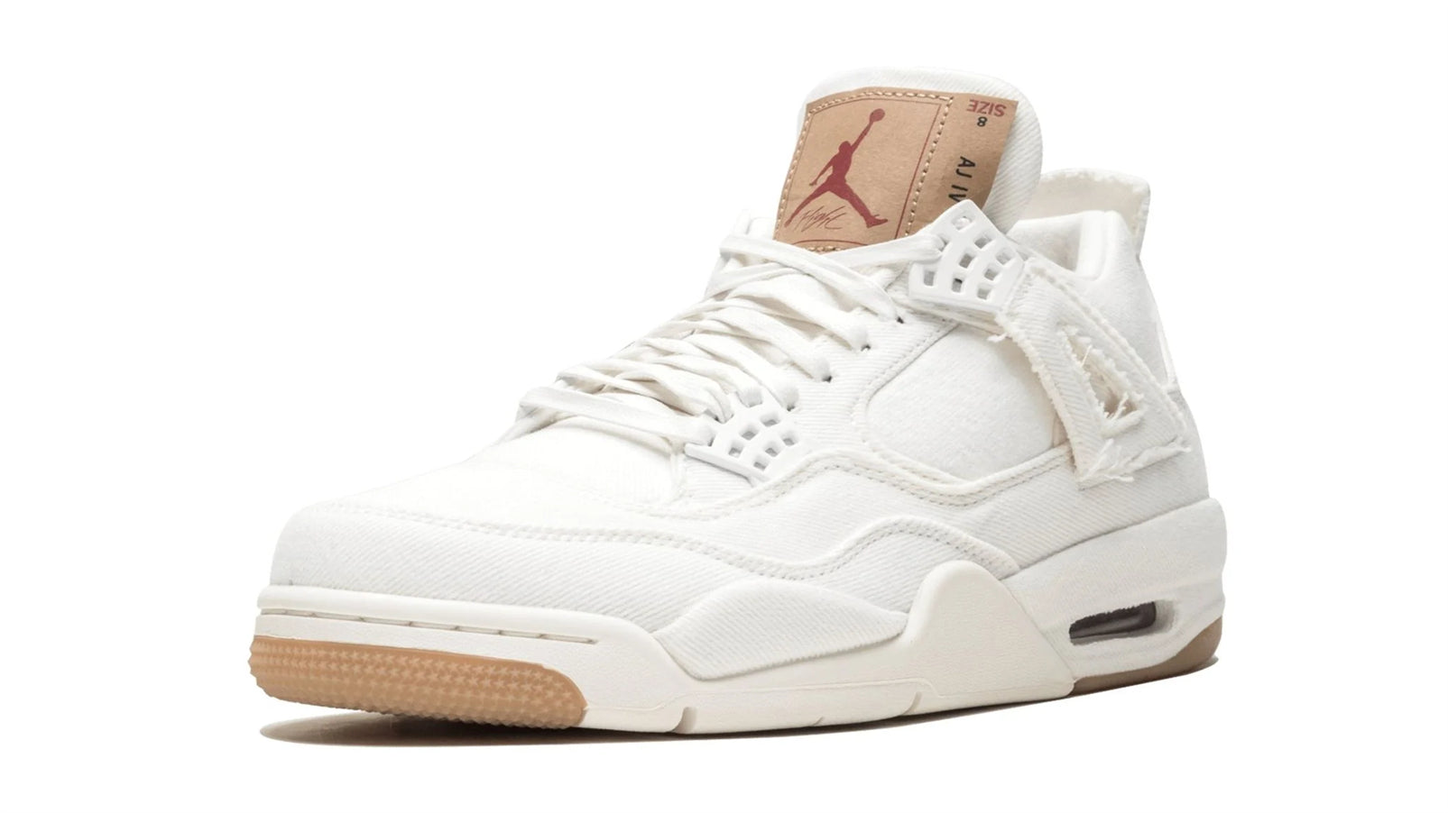 Levi's x Air Jordan 4 Retro 'White Denim'