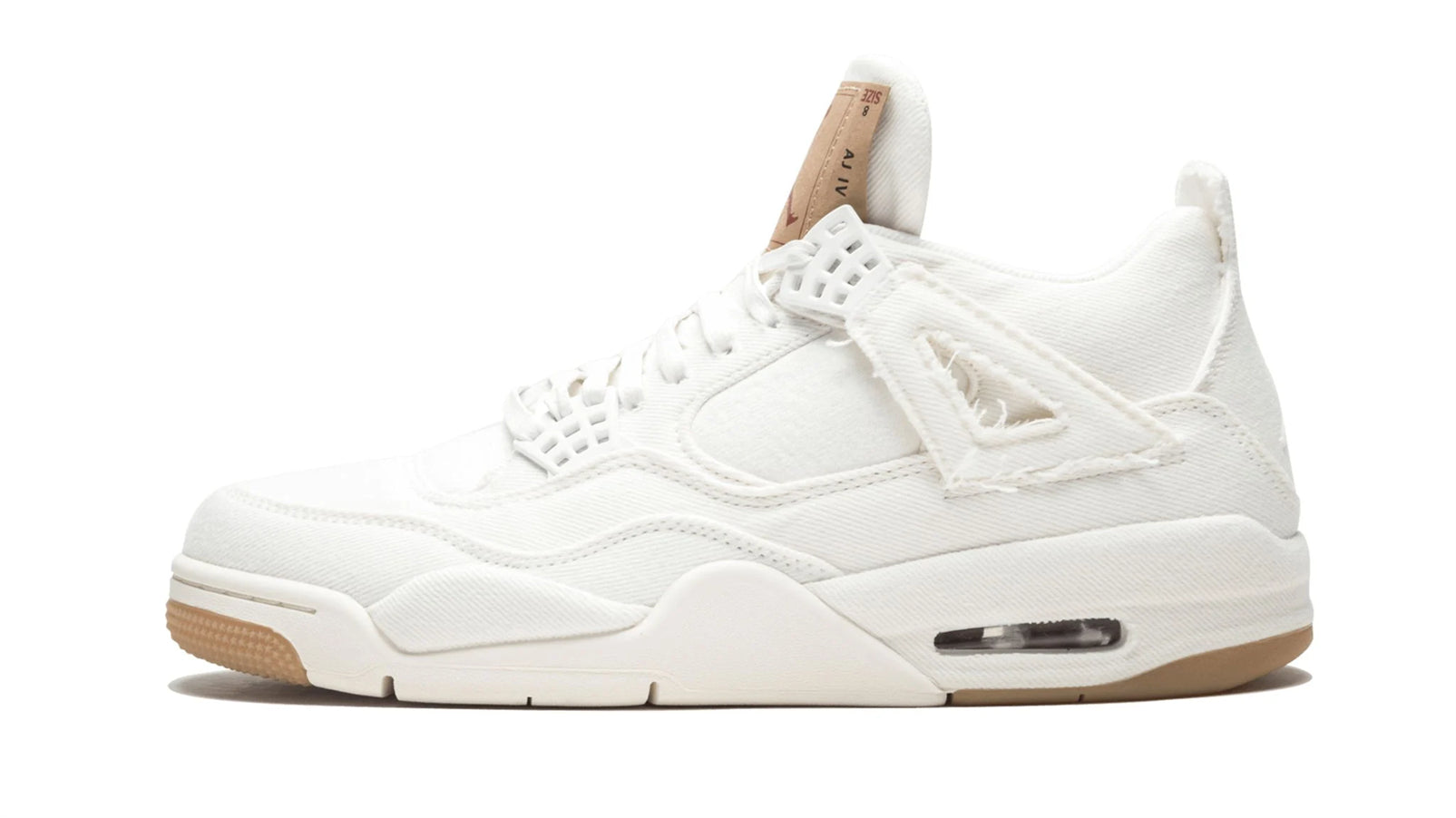 Levi's x Air Jordan 4 Retro 'White Denim'