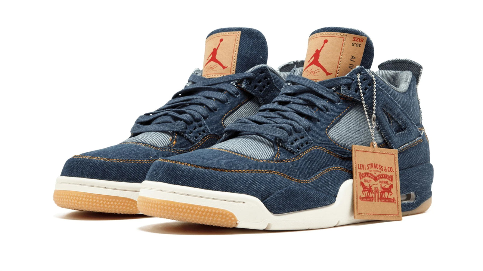 Levi's x Air Jordan 4 Retro 'Denim'