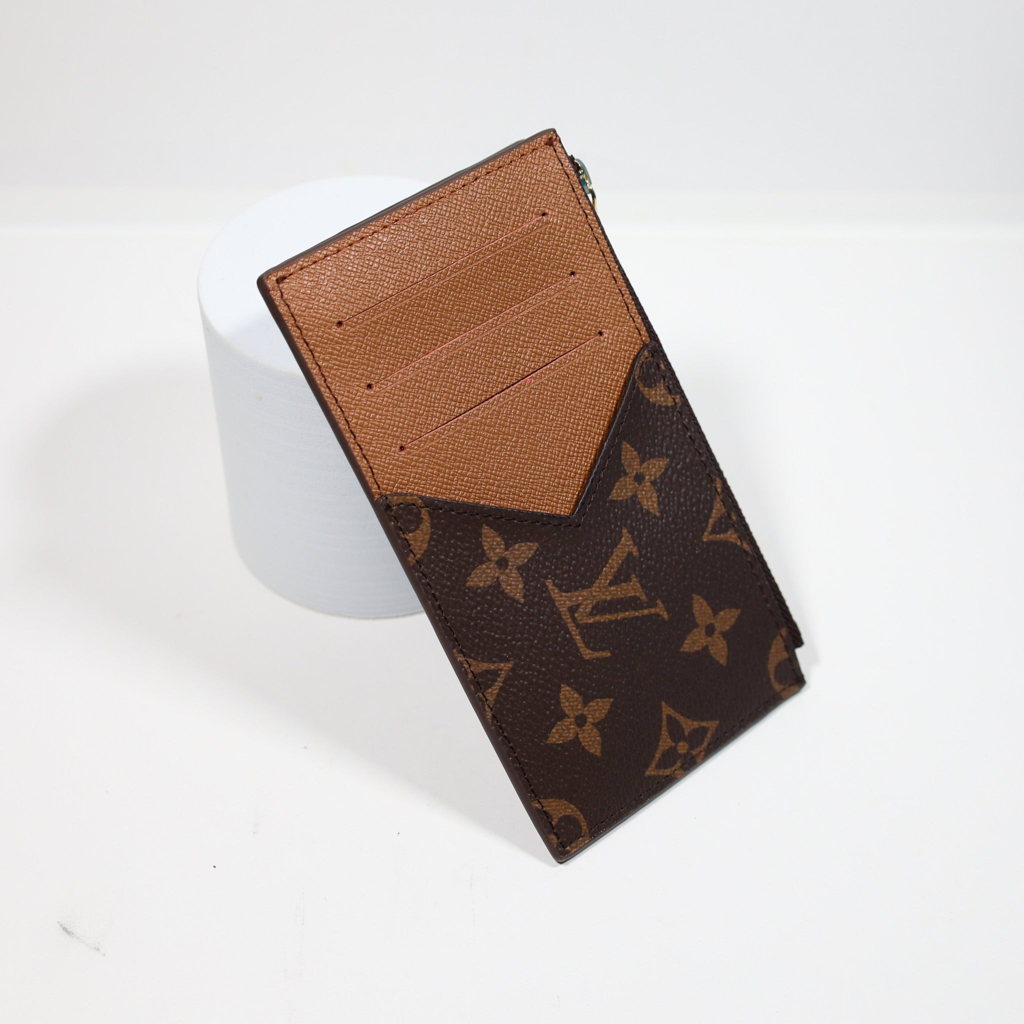 Louis Vuitton Monogram Card Holder Zipper Wallet