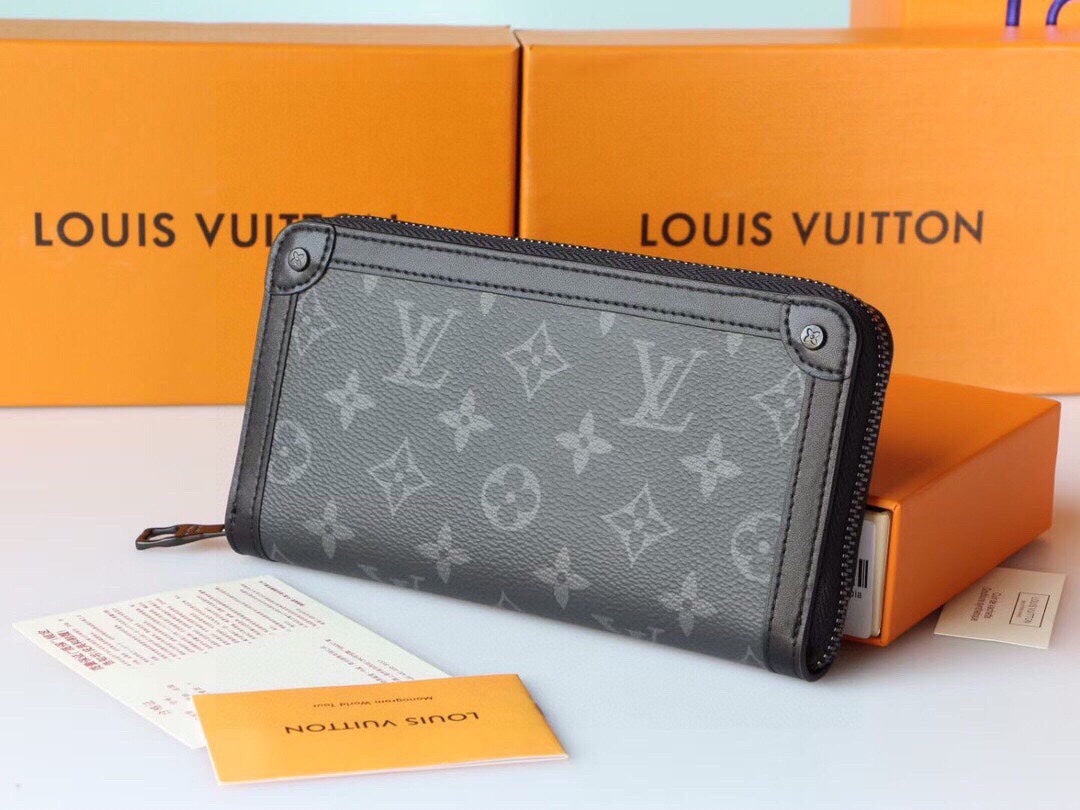 LV Zippy Wallet Black Monogram