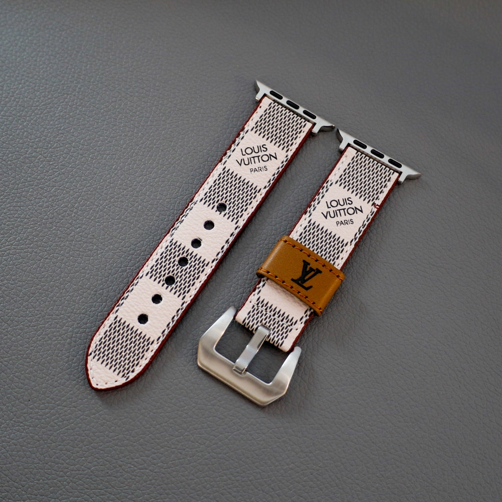 White Designer Apple Watch Band 