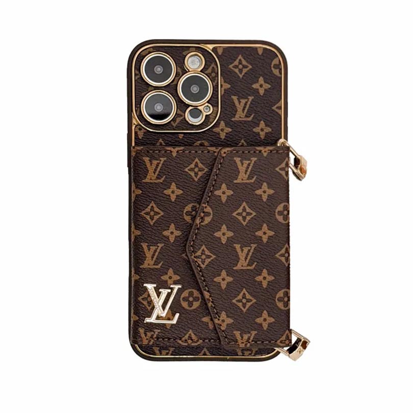 Monogram iPhone Wallet Case with Card Slots