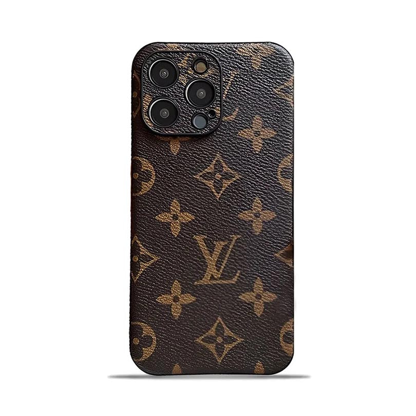 Monogram Vintage Leather iPhone Case