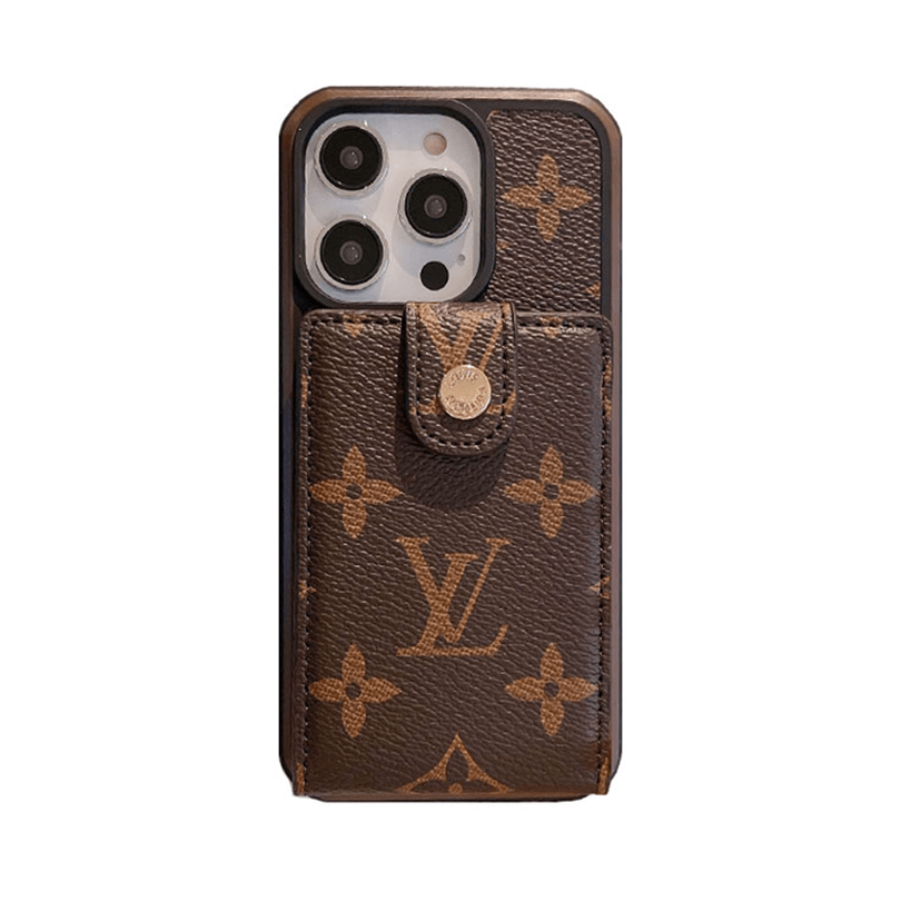 Monogram iPhone Case With Wallet