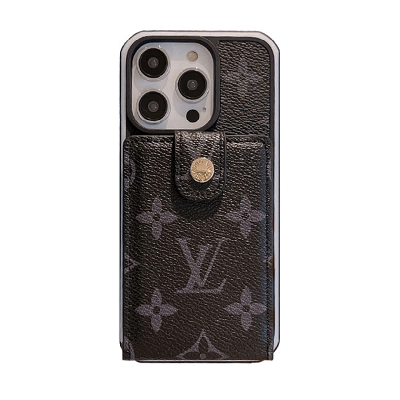 Monogram iPhone Case With Wallet