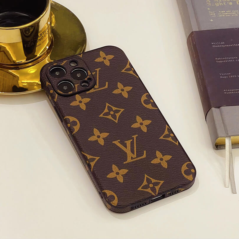 Luxury Monogram Brown Phone Case