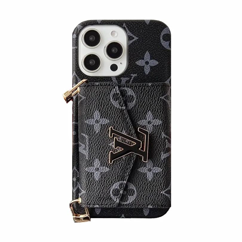 Phone Case With Wallet And Crossbody Strap