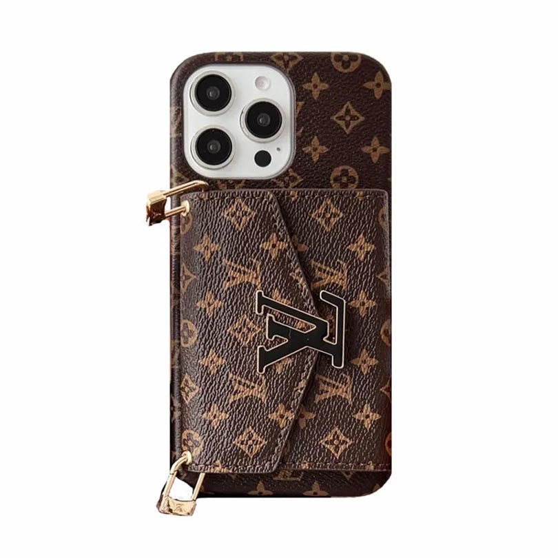 Phone Case With Wallet And Crossbody Strap