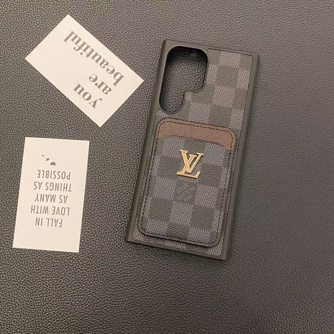 Louis Vuitton Phone Case Samsung S2226 Plus Ultra Card Slot