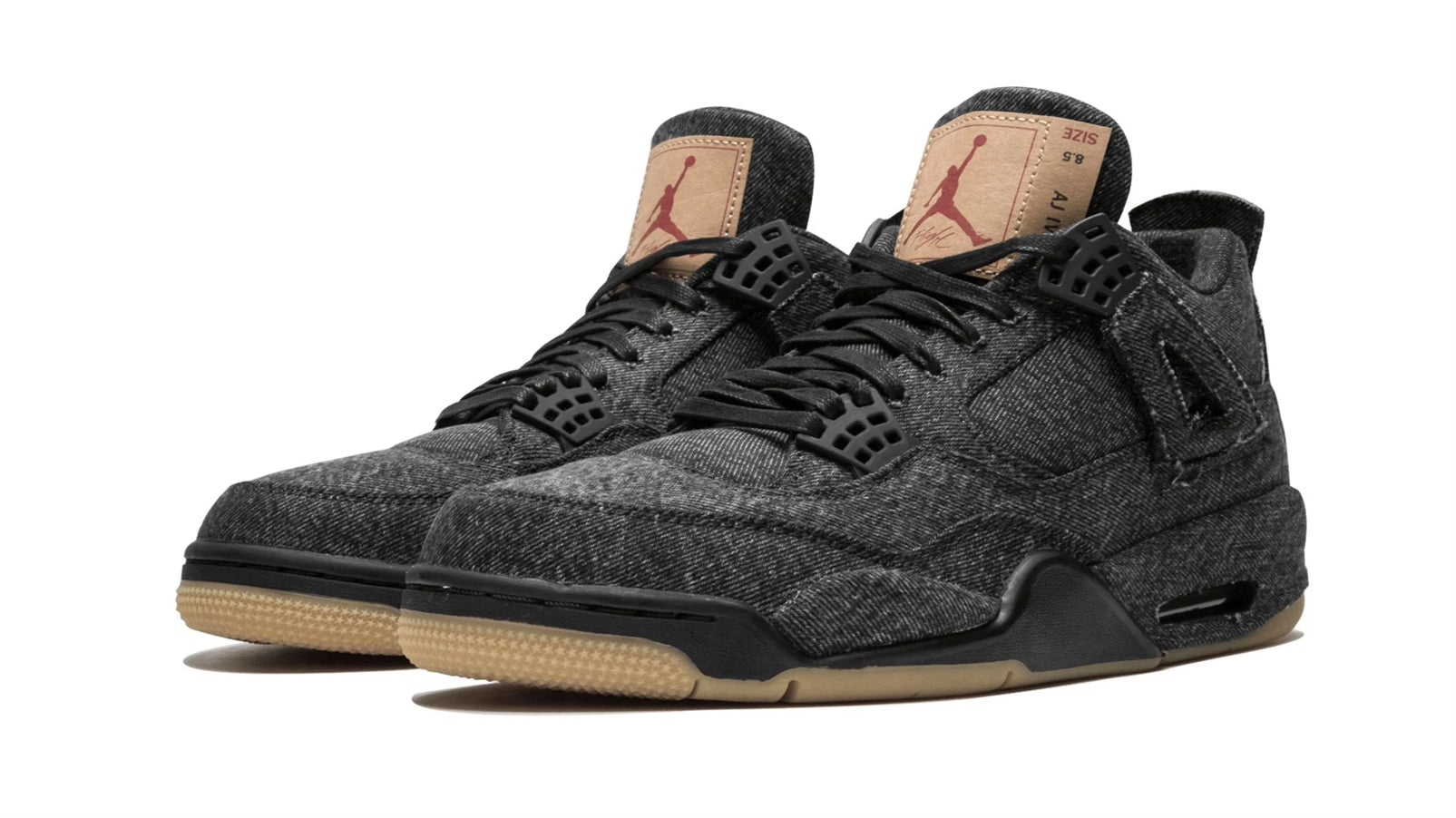 Levi's x Air Jordan 4 Retro 'Black Denim'