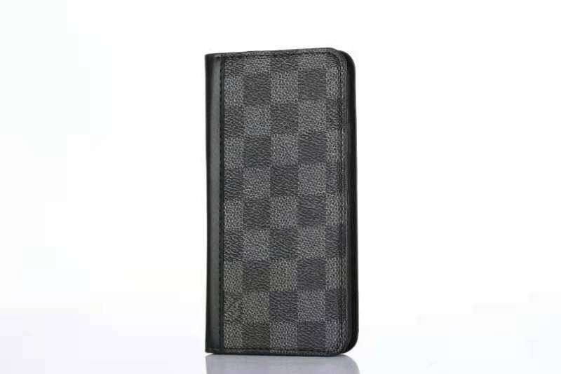 LV iPhone Wallet Case Accent Color Edge
