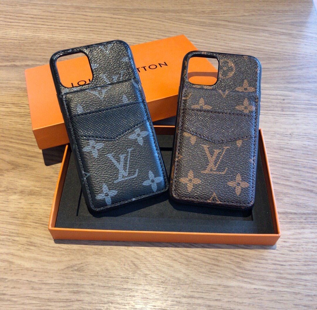 LV Card Case Folding Wallet Style iPhone X 16 Series