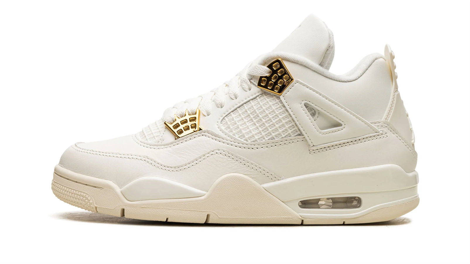 Wmns Air Jordan 4 Retro 'Metallic Gold'
