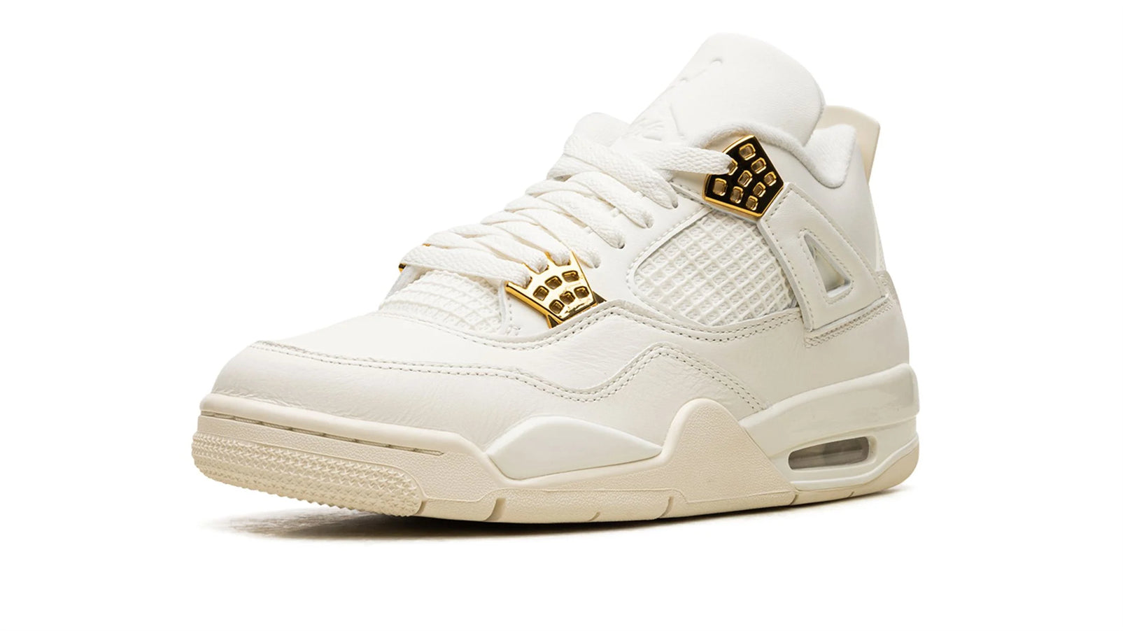 Wmns Air Jordan 4 Retro 'Metallic Gold'