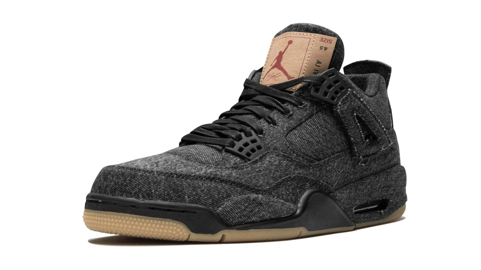 Levi's x Air Jordan 4 Retro 'Black Denim'