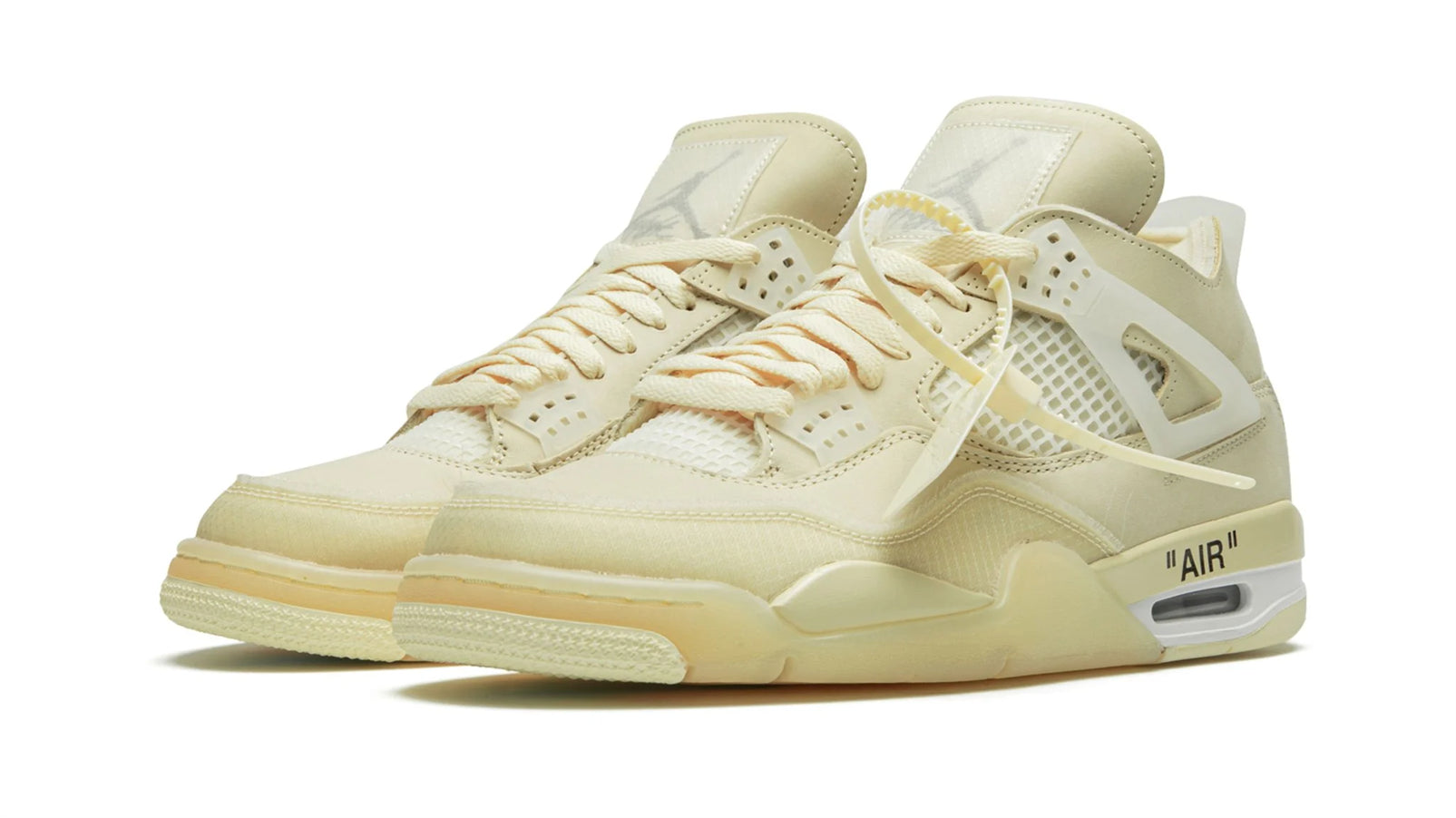 Off-White x Wmns Air Jordan 4 Retro SP 'Sail'