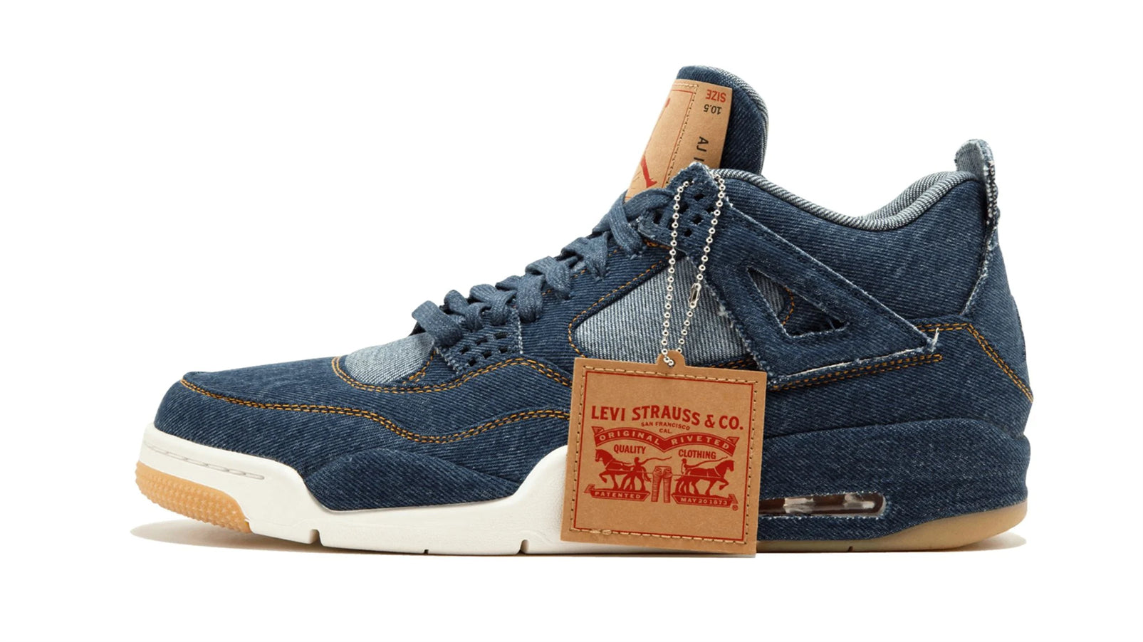 Levi's x Air Jordan 4 Retro 'Denim'