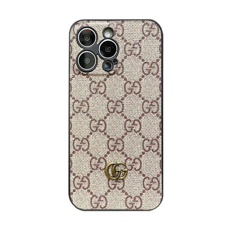 Classic Leather GG iPhone Case