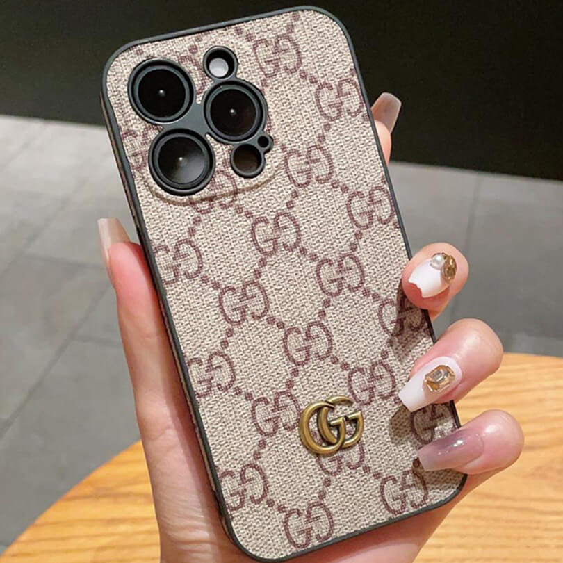 Classic Leather GG iPhone Case