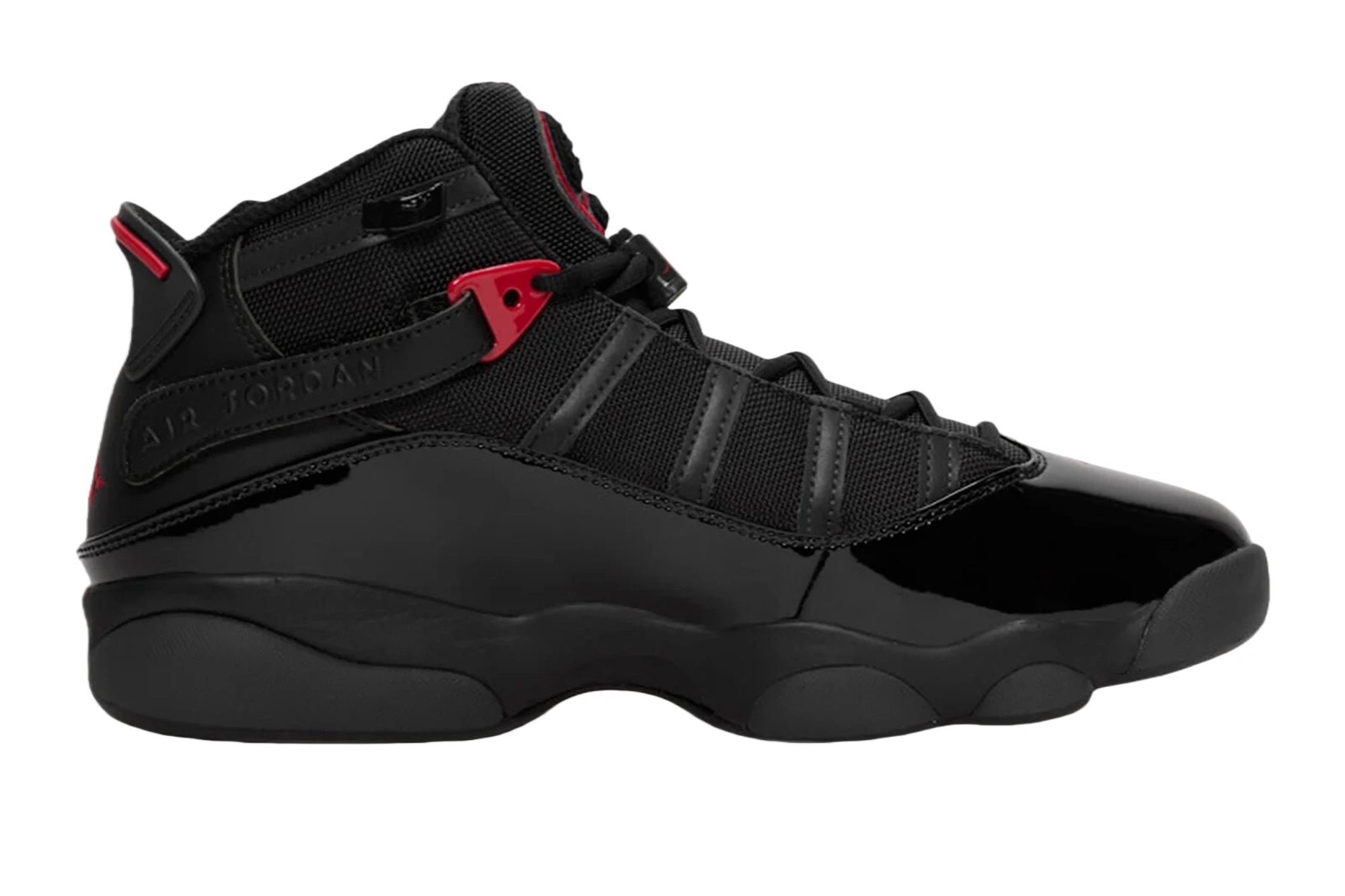 Jordan 6 Rings 'Anthracite Fire Red'