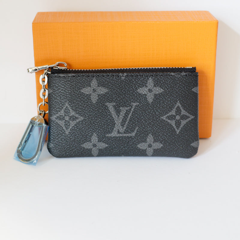 Louis Vuitton Black Monogram Key Pouch