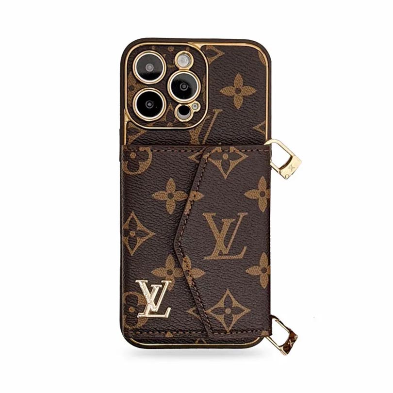 Monogram iPhone Wallet Case with Card Slots