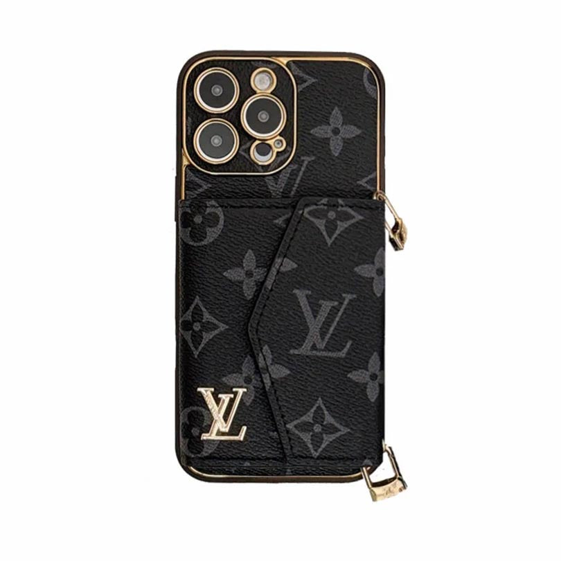 Monogram iPhone Wallet Case with Card Slots