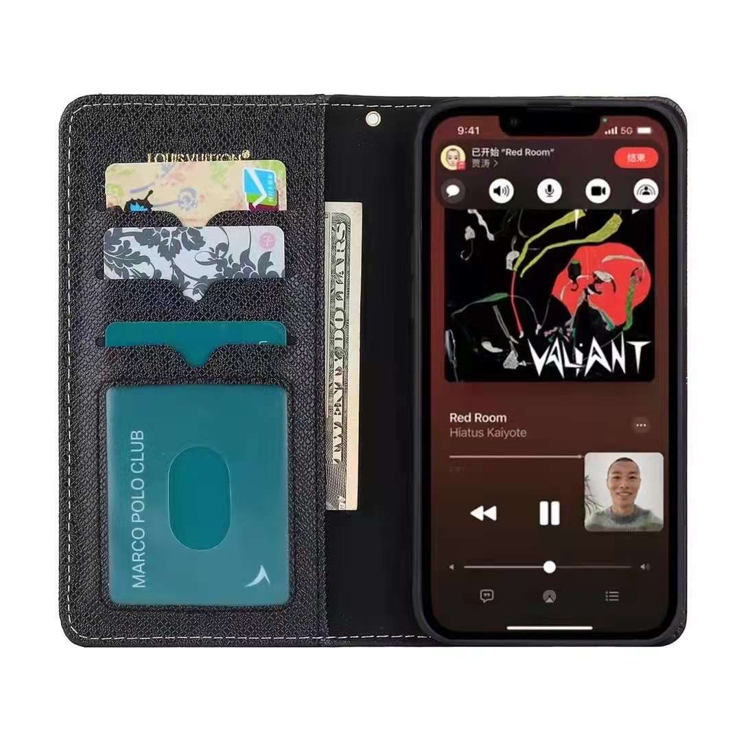 Louis Vuitton Phone Wallet X16 Pro Max Plus Case